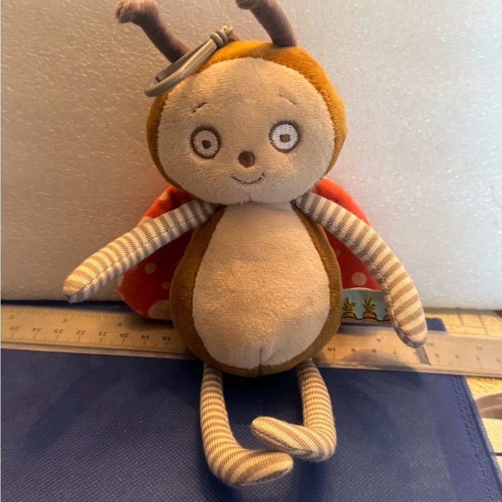 Bunnies by the Bay Plush Toy with Red and Brown